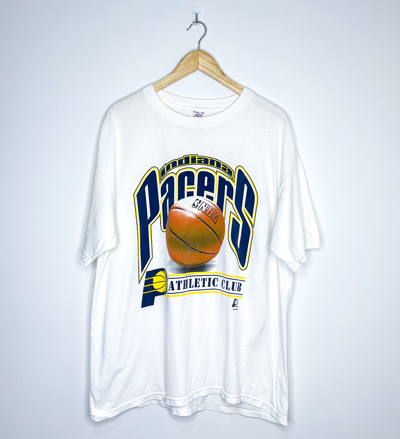 INDIANA PACERS VINTAGE SPELLOUT TEE
