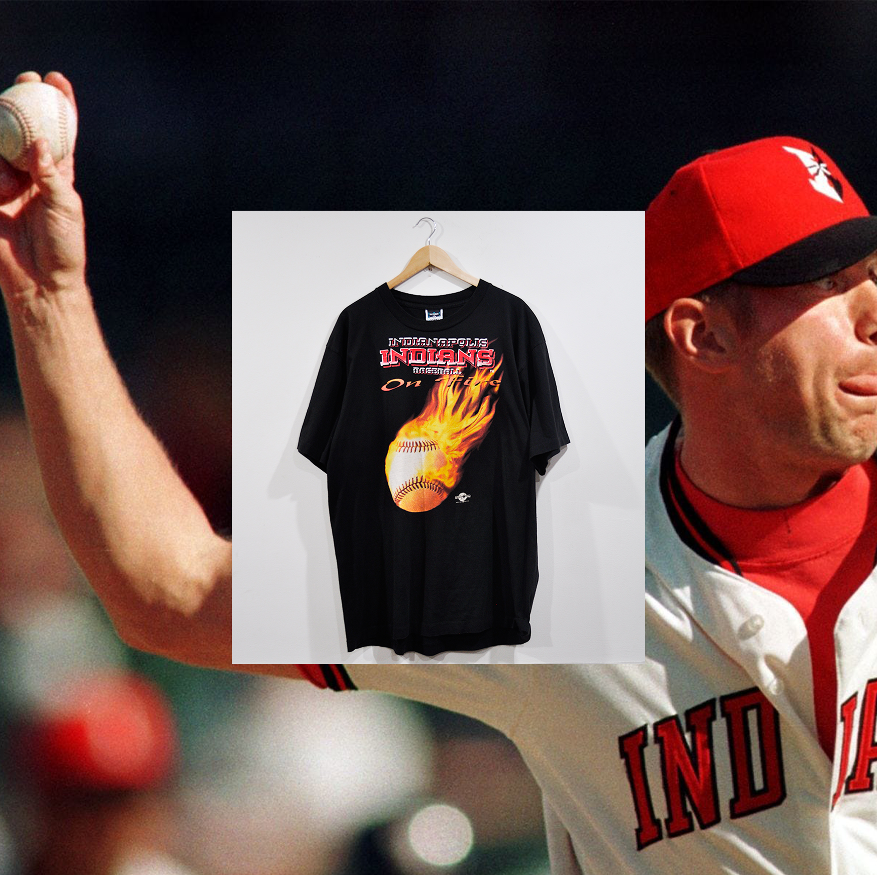 INDIANAPOLIS INDIANS "On Fire" TEE