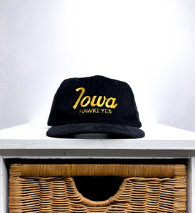 IOWA HAWKEYES VINTAGE CORDUROY HAT