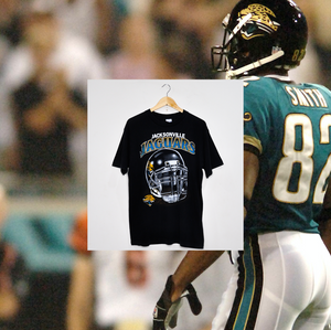 JACKSONVILLE JAGUARS VINTAGE HELMET TEE