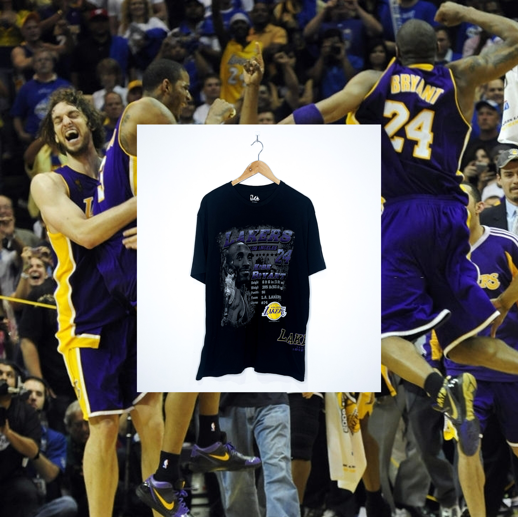 Kobe bryant player outlet tee