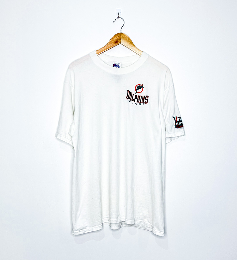 MIAMI DOLPHINS EMBROIDERED VINTAGE TEE