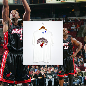 MIAMI HEAT "2005 South East Division Champions" VINTAGE TEE (Deadstock)