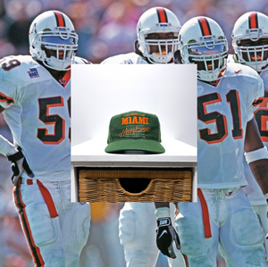 MIAMI HURRICANES VINTAGE SNAPBACK