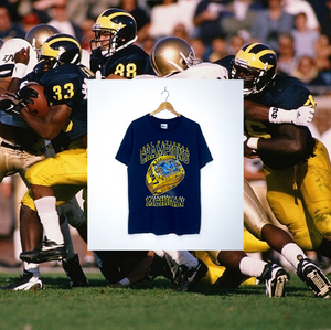 MICHIGAN WOLVERINES "1997 National Champion" VINTAGE RING TEE