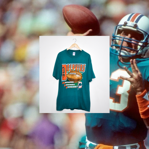 MIAMI DOLPHINS FOOTBALL VINTAGE TEE