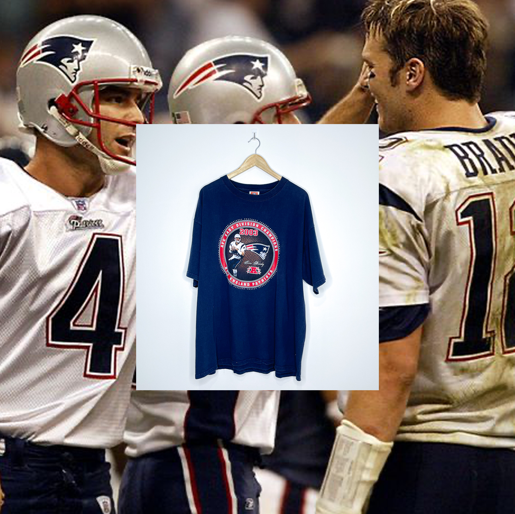 NEW ENGLAND PATRIOTS "2003 NFC East Division Champions" TEE