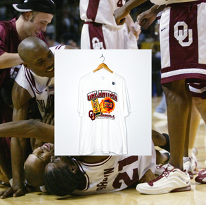 OKLAHOMA SOONERS "2002 NCAA Final Four" VINTAGE TEE (Deadstock)