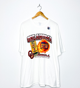 OKLAHOMA SOONERS "2002 NCAA Final Four" VINTAGE TEE (Deadstock)