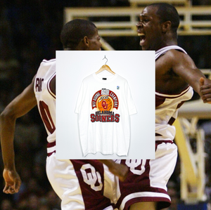 OKLAHOMA SOONERS "2002 West Regional Champions" VINTAGE TEE (Deadstock)