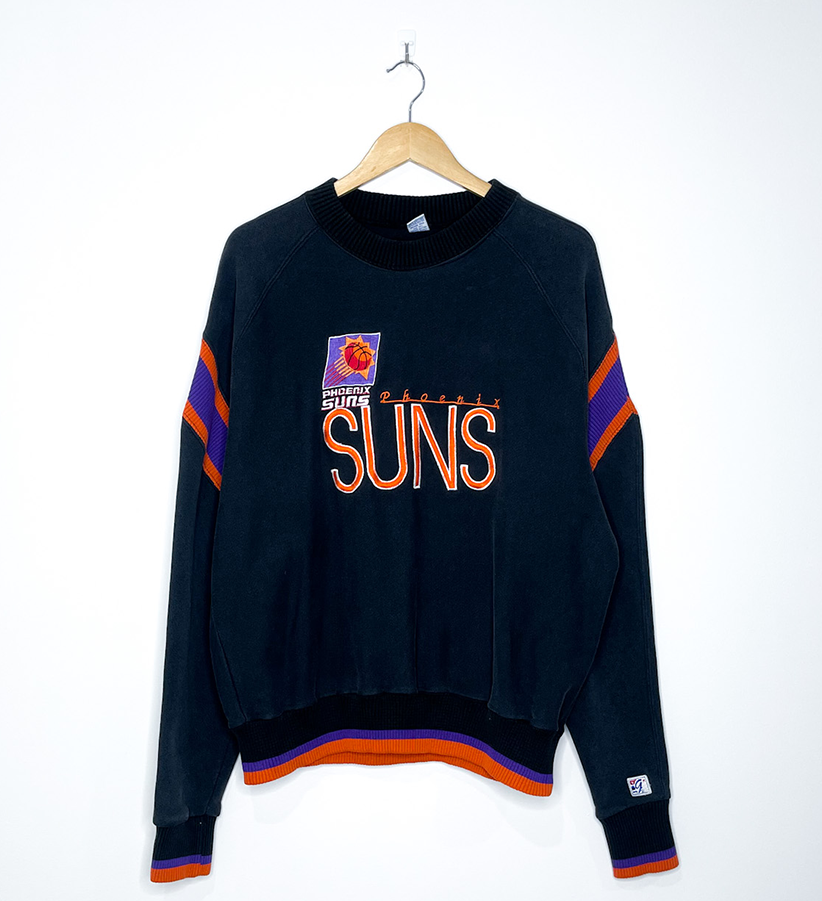 PHOENIX SUNS EMBROIDERED VINTAGE CREWNECK