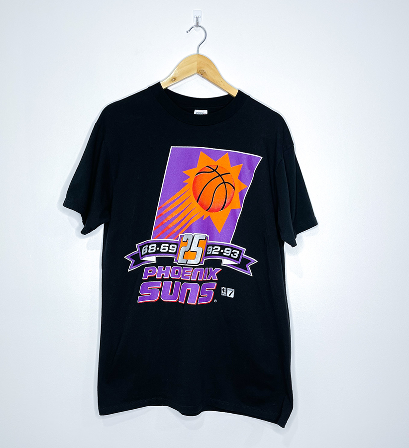 PHOENIX SUNS VINTAGE LOGO TEE.