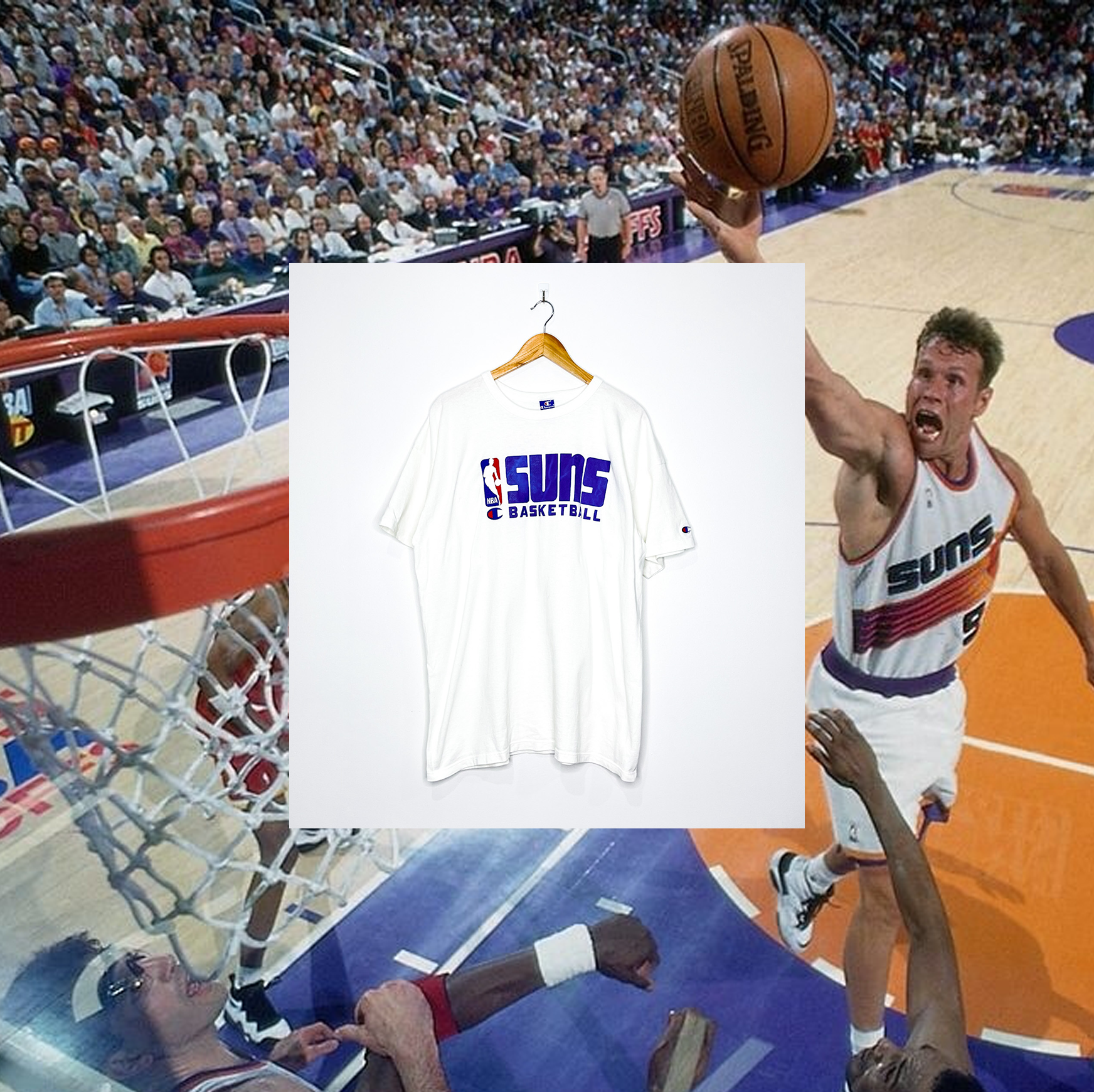 PHOENIX SUNS VINTAGE SPELLOUT TEE