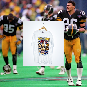 PITTSBURGH STEELERS "1994 AFC Champions" CARICATURE TEE