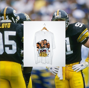 PITTSBURGH STEELERS "Steel Trap" CARICATURE TEE