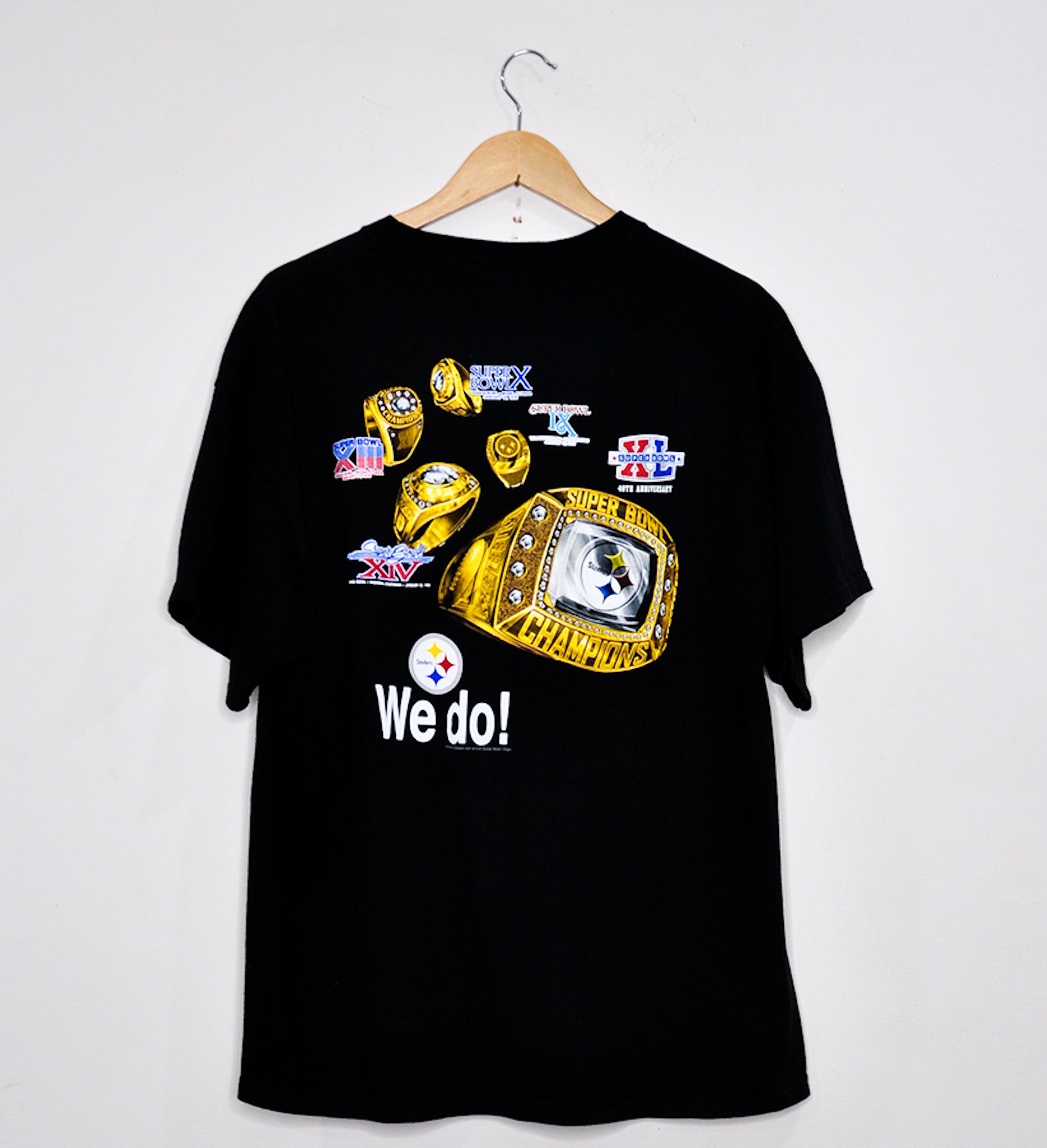 PITTSBURGH STEELERS "Got Rings? We Do!" RING TEE