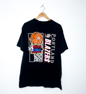 PORTLAND TRAILBLAZERS "1991 NBA Playoffs" VINTAGE TEE