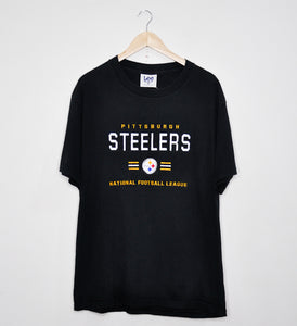 PITTSBURG STEELERS EMBROIDERED LOGO TEE