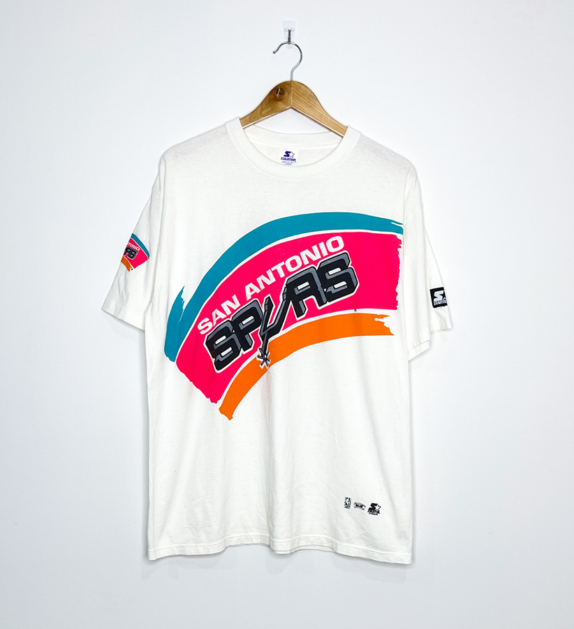 SAN ANTONIO SPURS VINTAGE BIG LOGO TEE