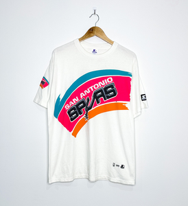 SAN ANTONIO SPURS VINTAGE BIG LOGO TEE