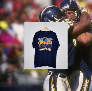 SAN DIEGO CHARGERS "1992 AFC Western Division Champions" TEE