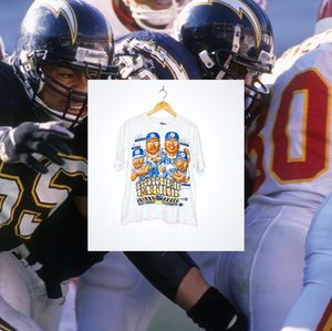 SAN DIEGO CHARGERS "Border Patrol" CARICATURE TEE