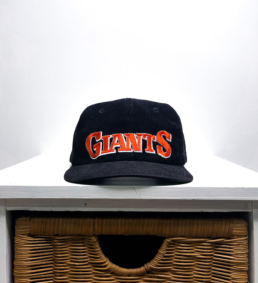 Giants Hat THE CITY [Corduroy, Vintage] – A5 AESTHETIC LLC