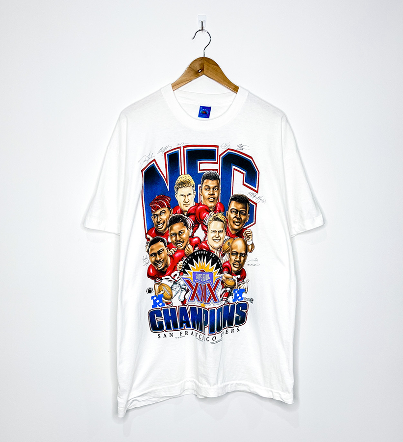 SAN FRANCISCO 49ERS "NFC Champions" CARICATURE TEE