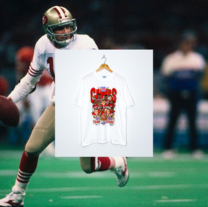 SAN FRANCISCO 49ERS "Super Bowl XXIV Champs" CARICATURE TEE