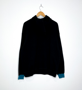 SAN JOSE SHARKS VINTAGE EMBROIDERED HOODIE