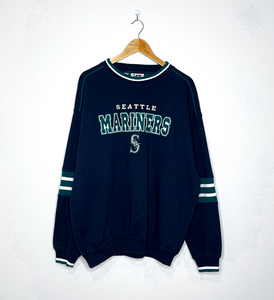 SEATTLE MARINERS VINTAGE EMBROIDERED CREWNECK