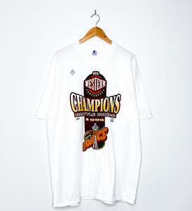SEATTLE SONICS "Western Conference Champions 1996" VINTAGE TEE (Deadstock)