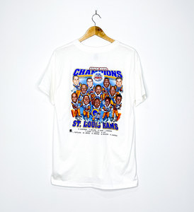 ST. LOUIS RAMS "Super Bowl XXXIV Champions" CARICATURE TEE