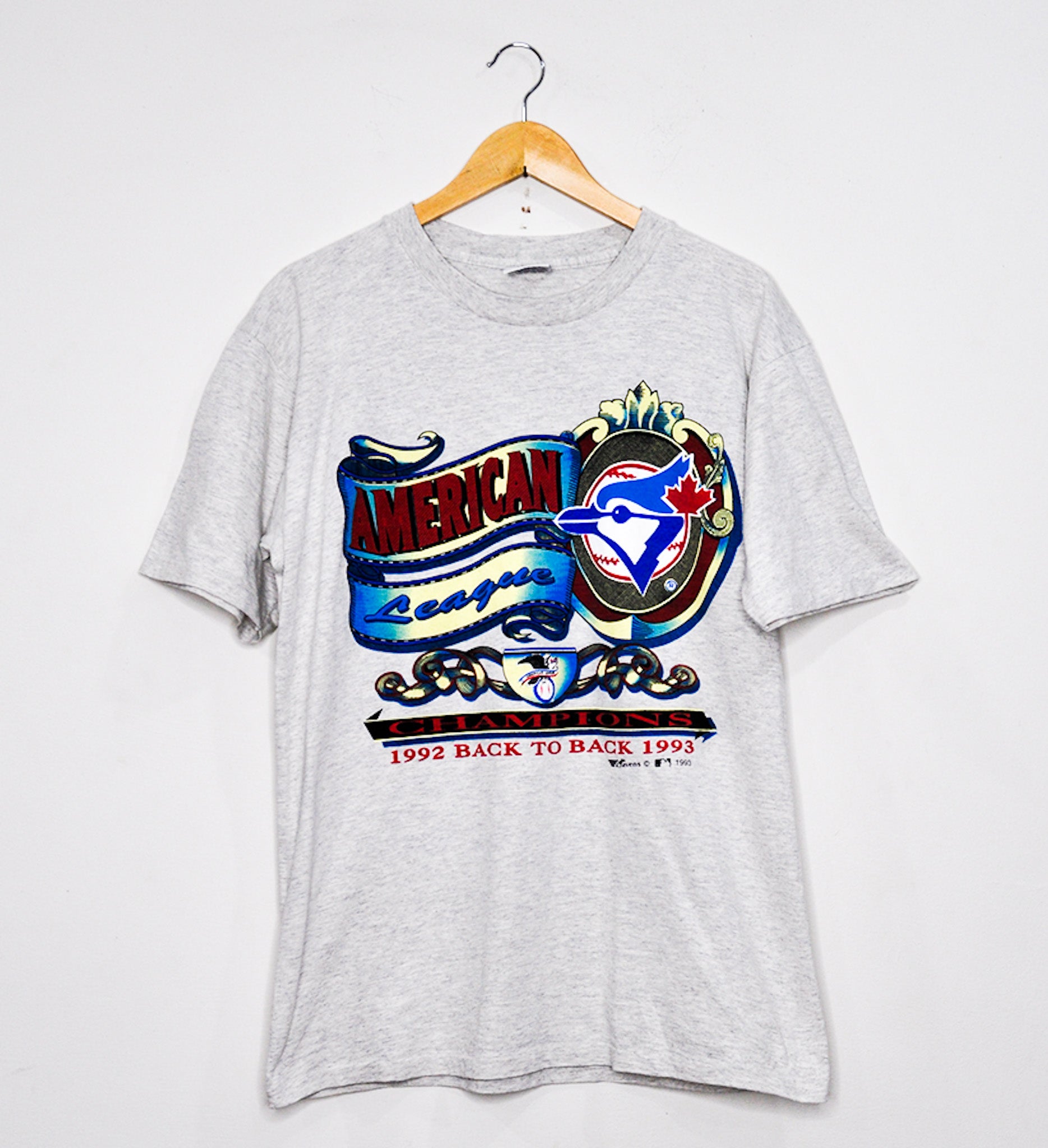 TORONTO BLUE JAYS "Back to Back American League Champions" TEE