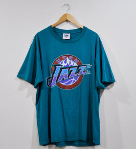 UTAH JAZZ VINTAGE LOGO TEE