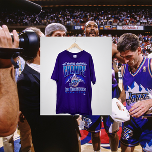 UTAH JAZZ "1997 Westeren Conference Champs" TEE