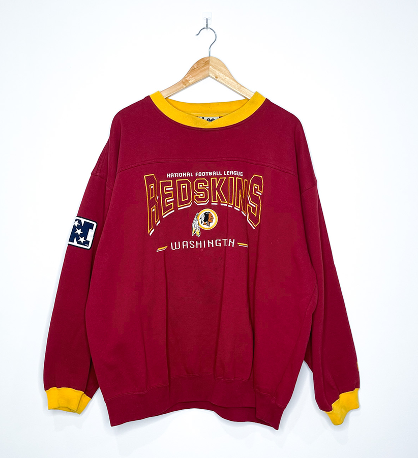 WASHINGTON REDSKINS VINTAGE EMBROIDERED CREWNECK